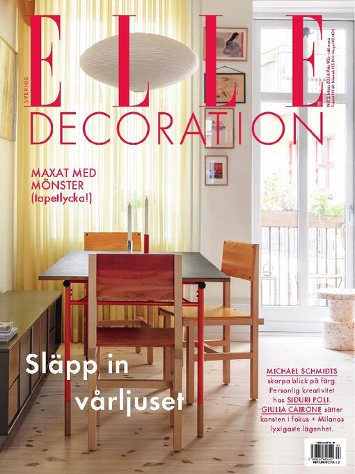 Title details for ELLE Decoration Sweden by Aller Media AB - Available